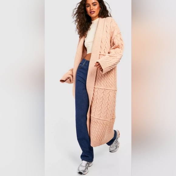 BOOHOO Chunky Knit Cardigan - Picture 5 of 6